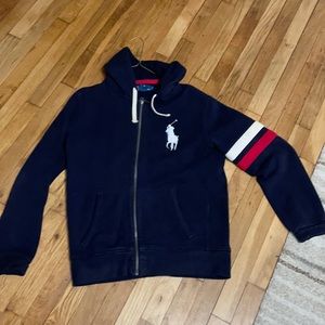 Polo zip hoodie